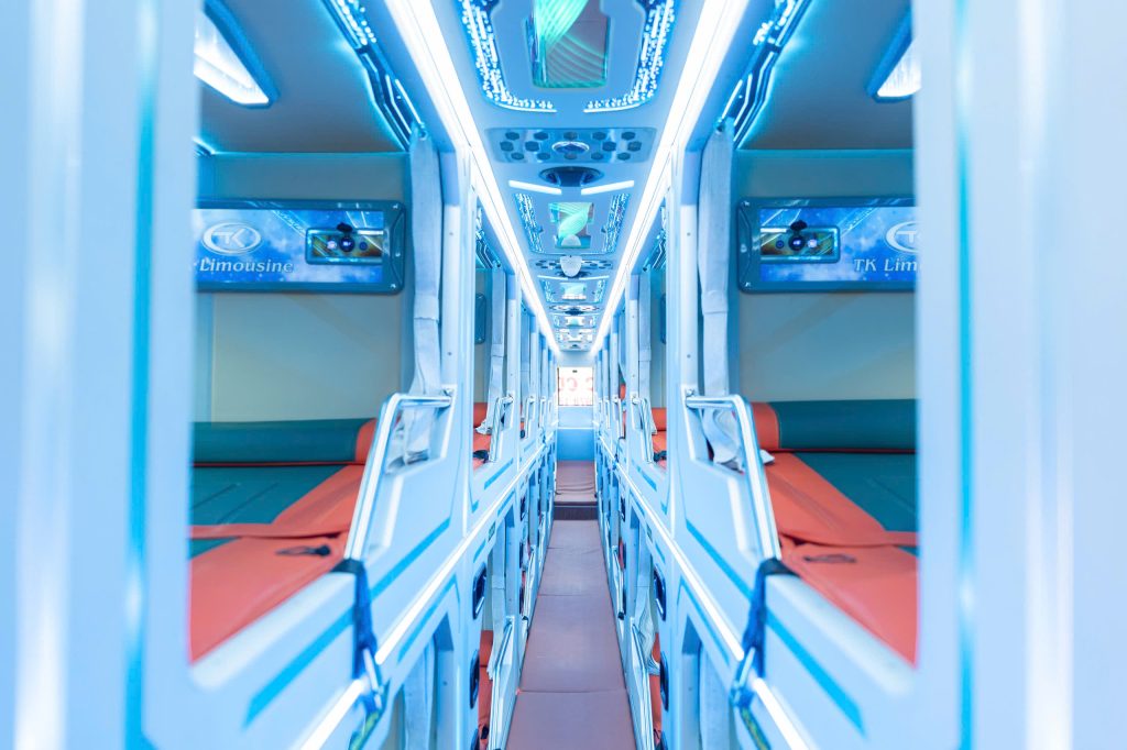 Xe cabin cung điện không có wc