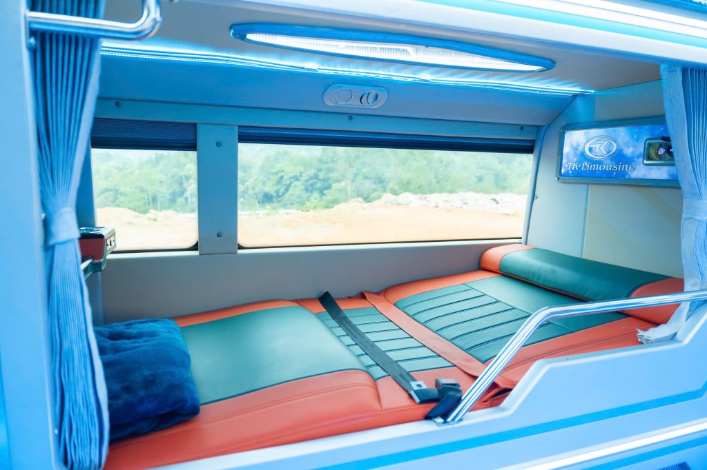 Xe cabin cung điện không có wc