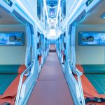 Xe cabin cung điện không có wc